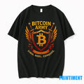 Bitcoin Army Stack Hodl Conquer Logo Tshirts Sweater