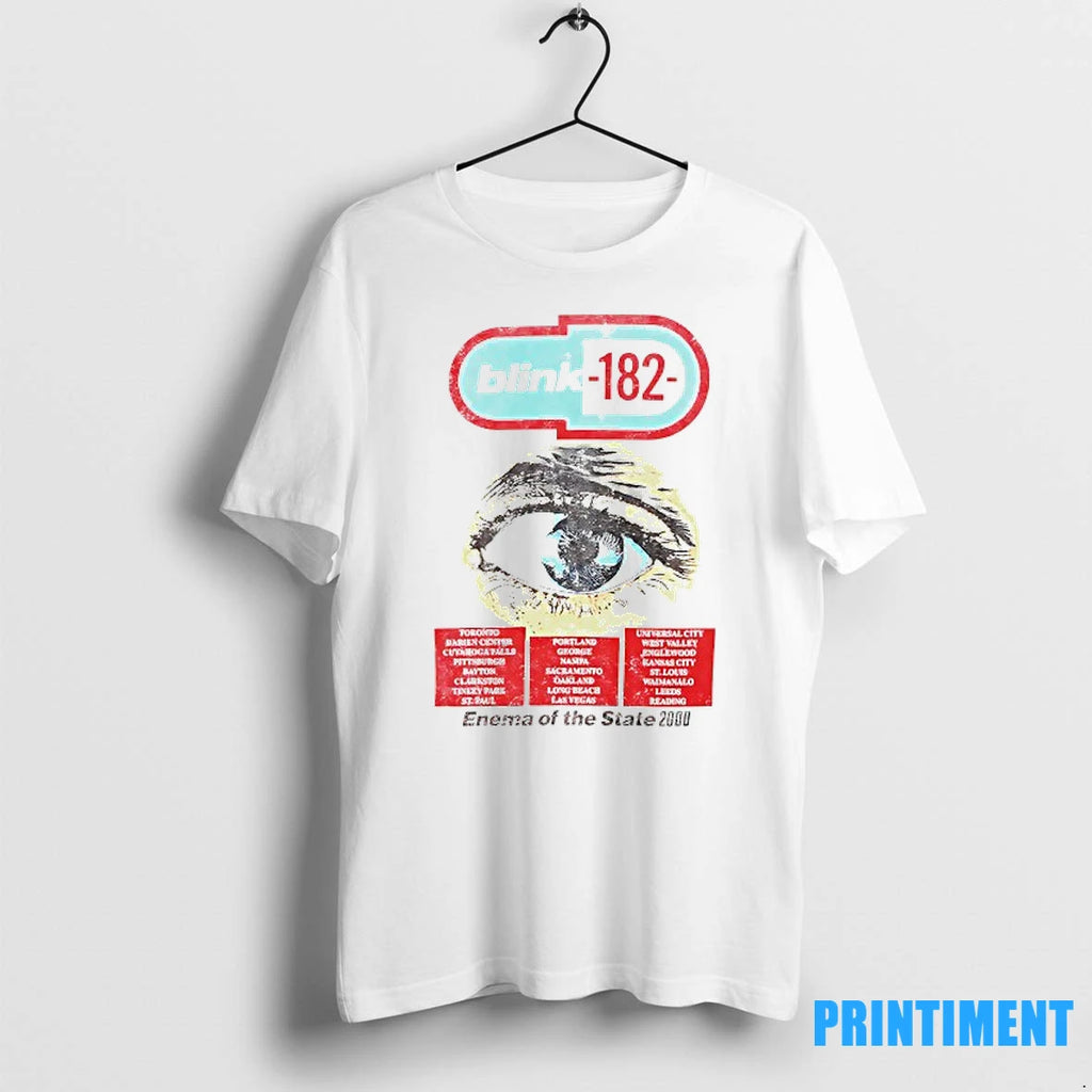 Blink 182 Enema Of The State Tour 2000 Vintage Tshirts Sweater