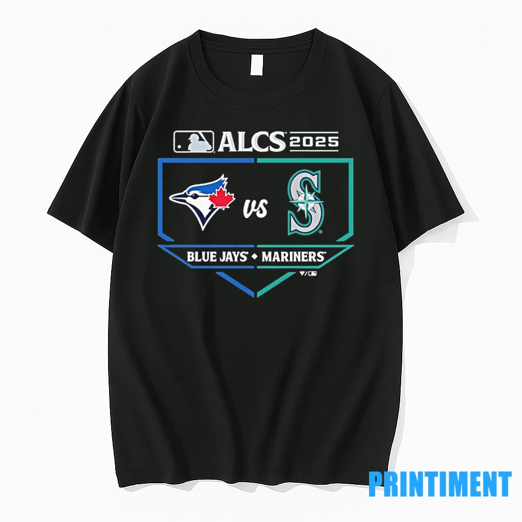 Blue Jays Vs Mariners 2025 Alcs Matchup Batters Box Tshirts Sweater