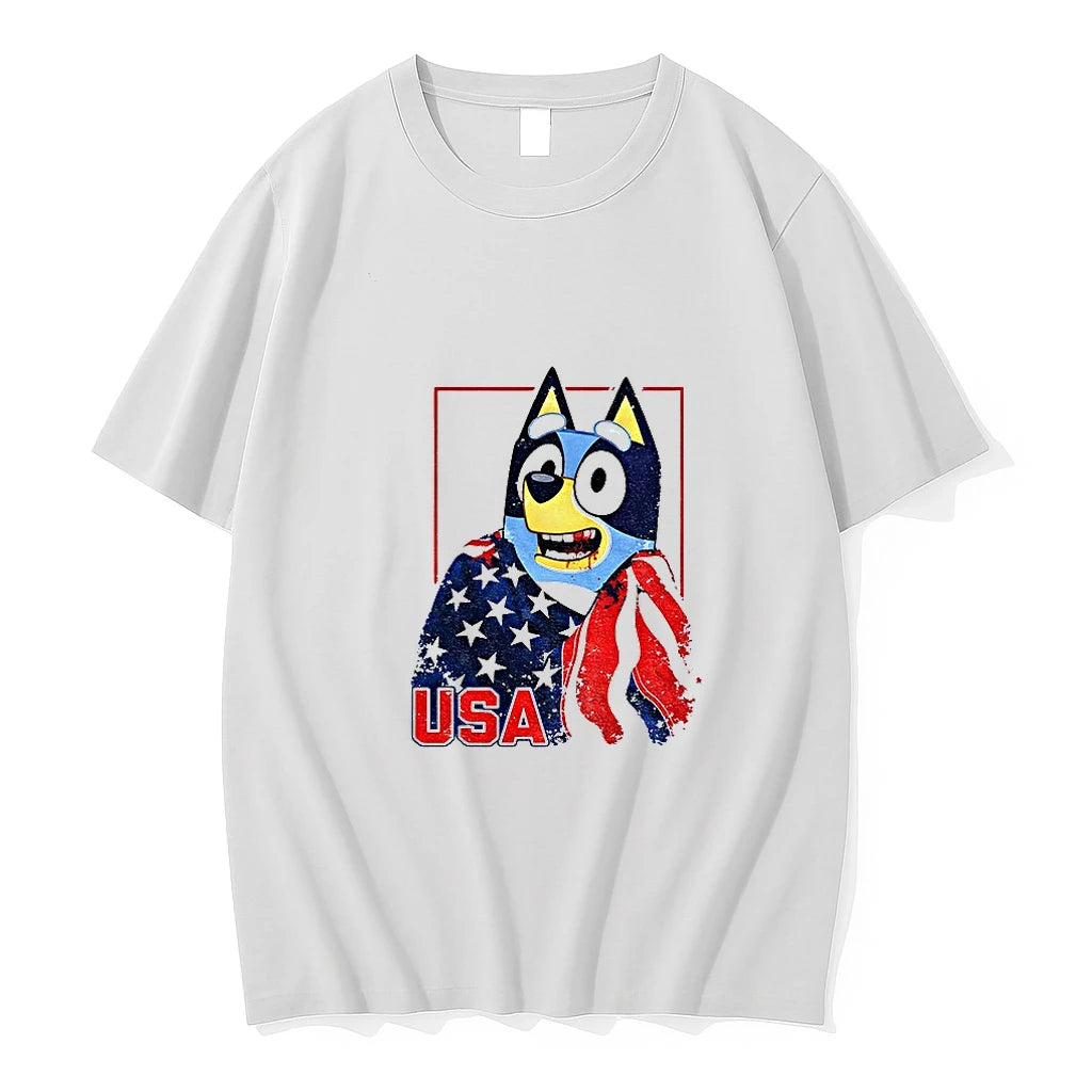 Bluey Like Jack Hughes Team Usa Hockey Smile Tshirts Sweater