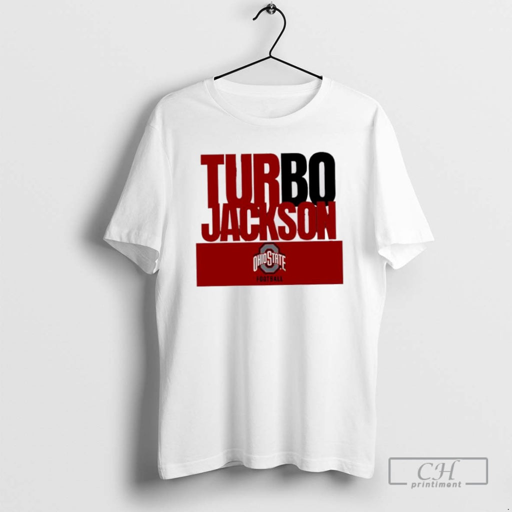 Bo Jackson Turbo Ohio State Football Logo T Shirts