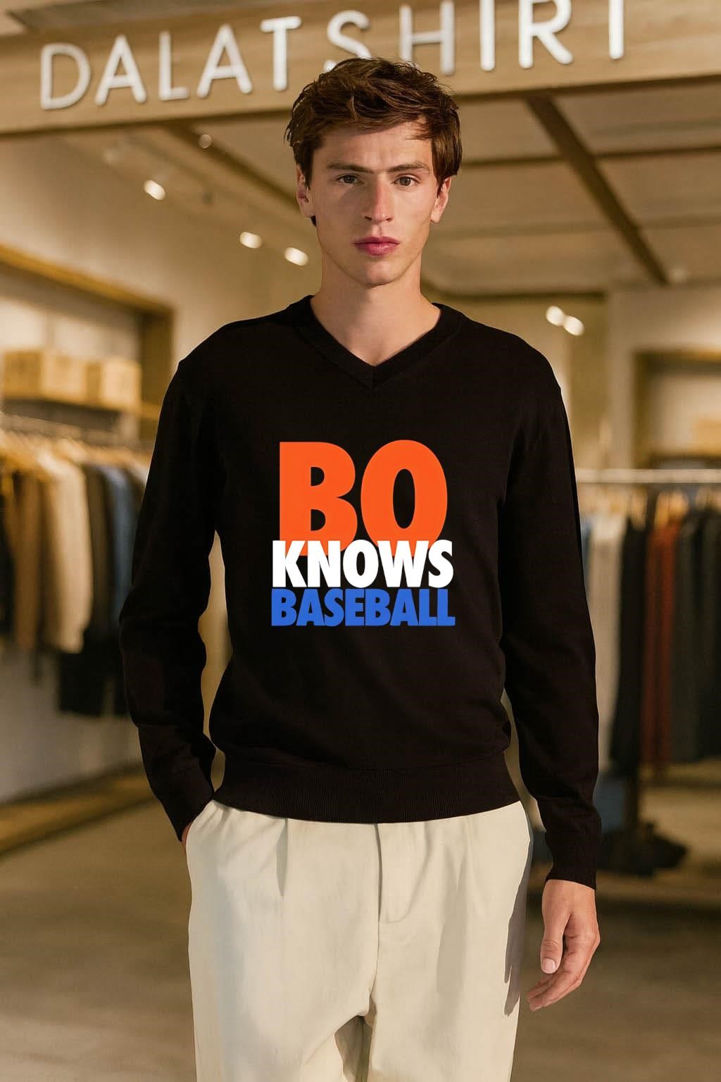 Bo Knows Baseball shirt