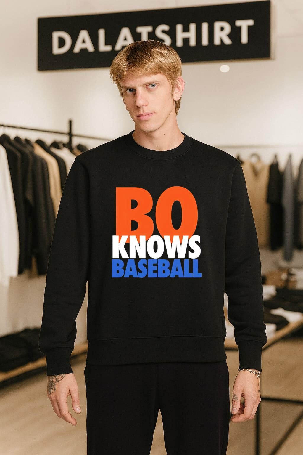 Bo Knows Baseball shirt