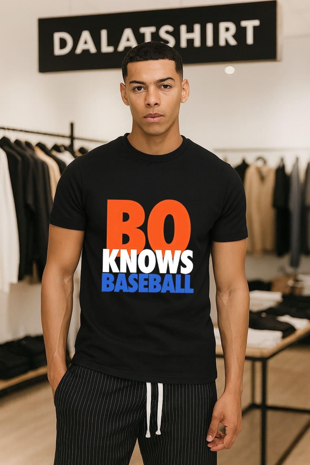 Bo Knows Baseball shirt