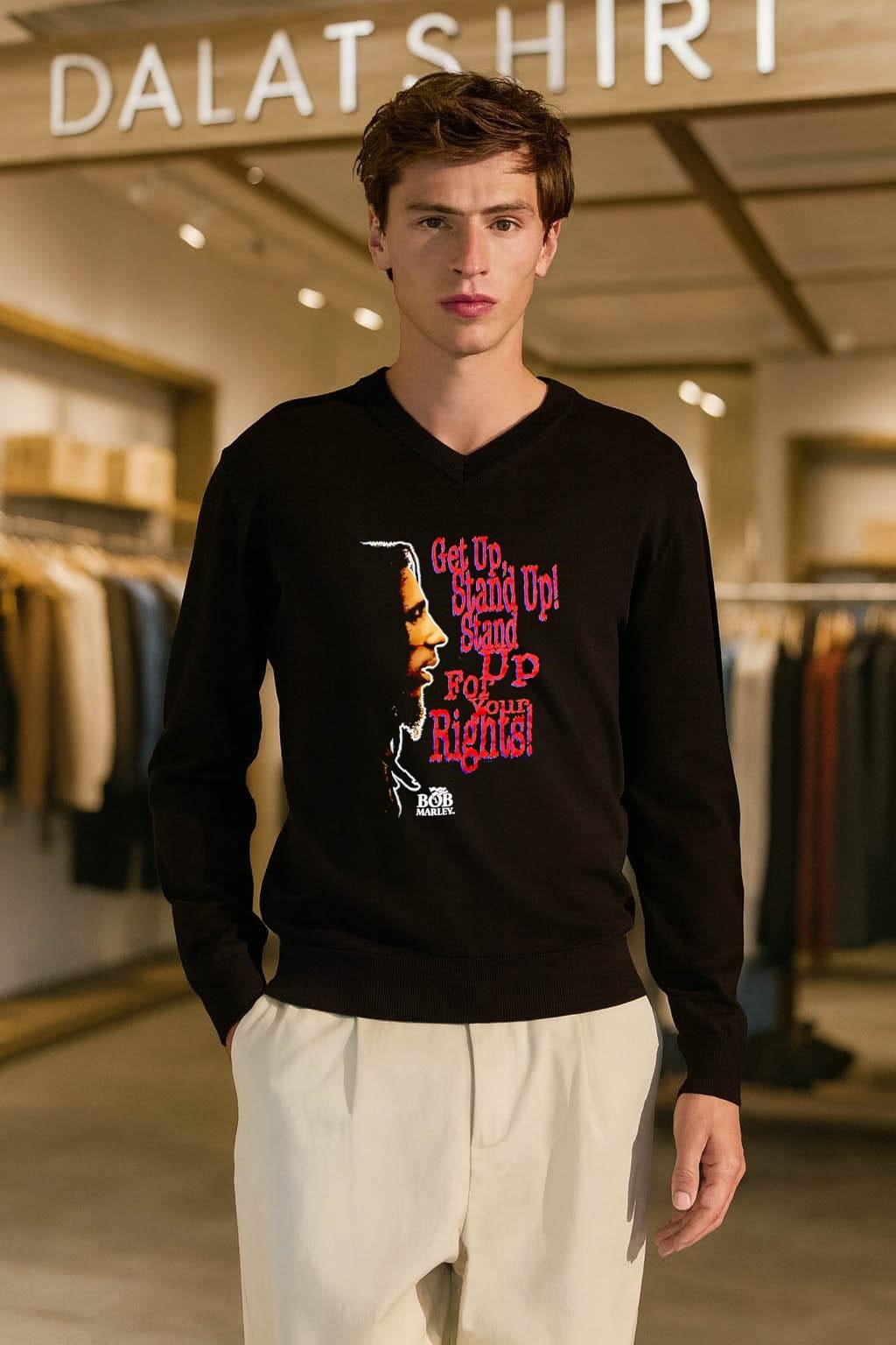 Bob Marley Get Up Stand Up Stand Up For Your Rights shirt