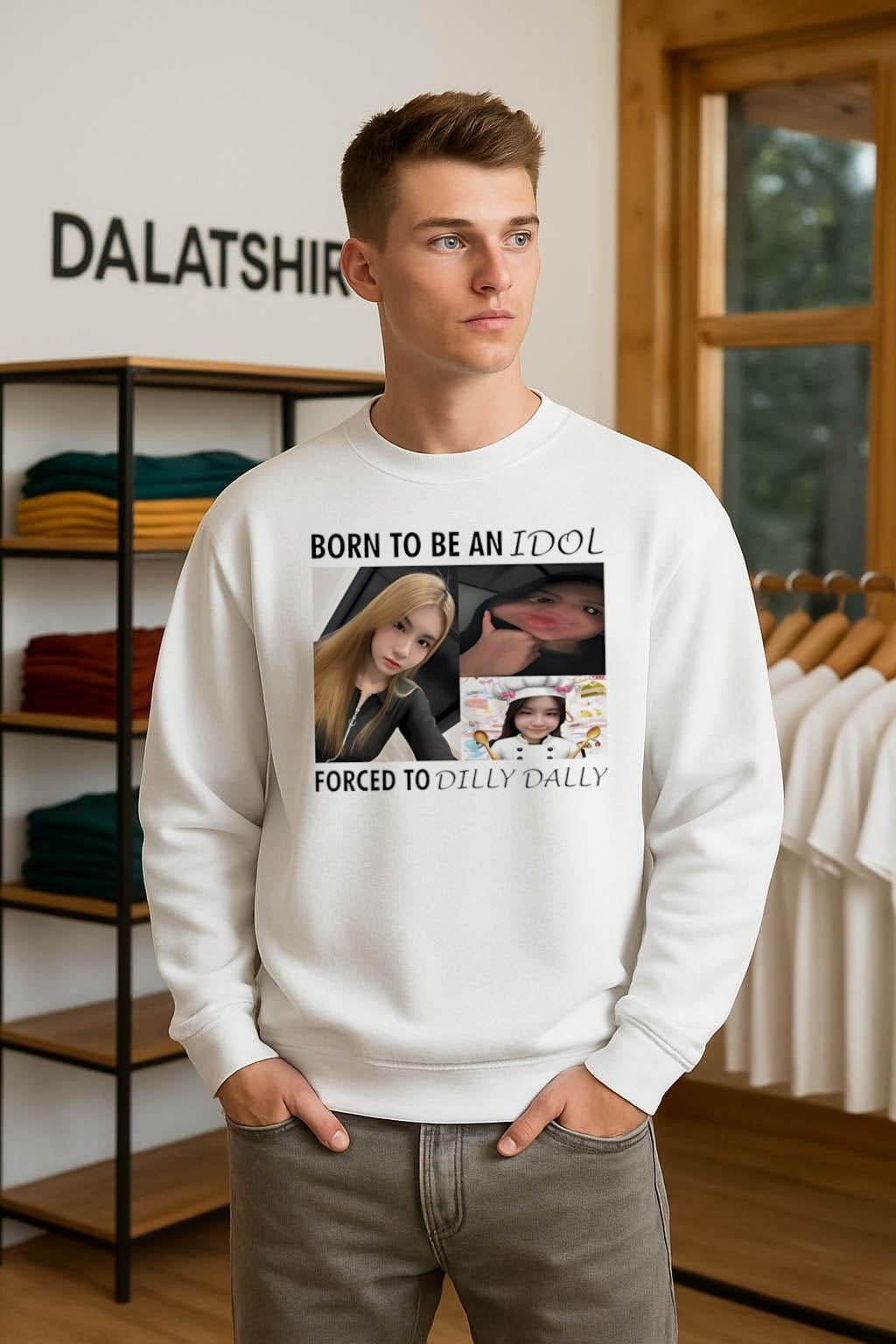 Born To Be An Idol Forced To Dilly Dally shirt