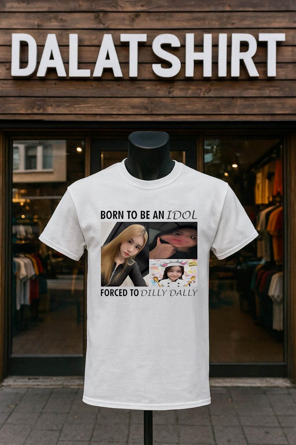 Born To Be An Idol Forced To Dilly Dally shirt