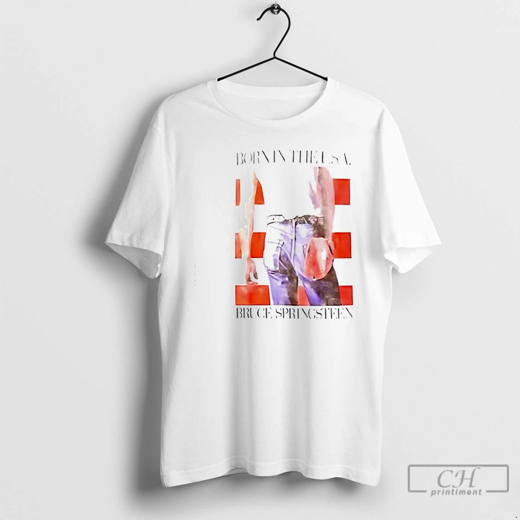 Born In The Usa Bruce Springsteens 1984 Album T Shirts