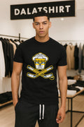 Boston Johnny Cupcakes Hockey Jersey Cross Sticks Puck Logo shirt