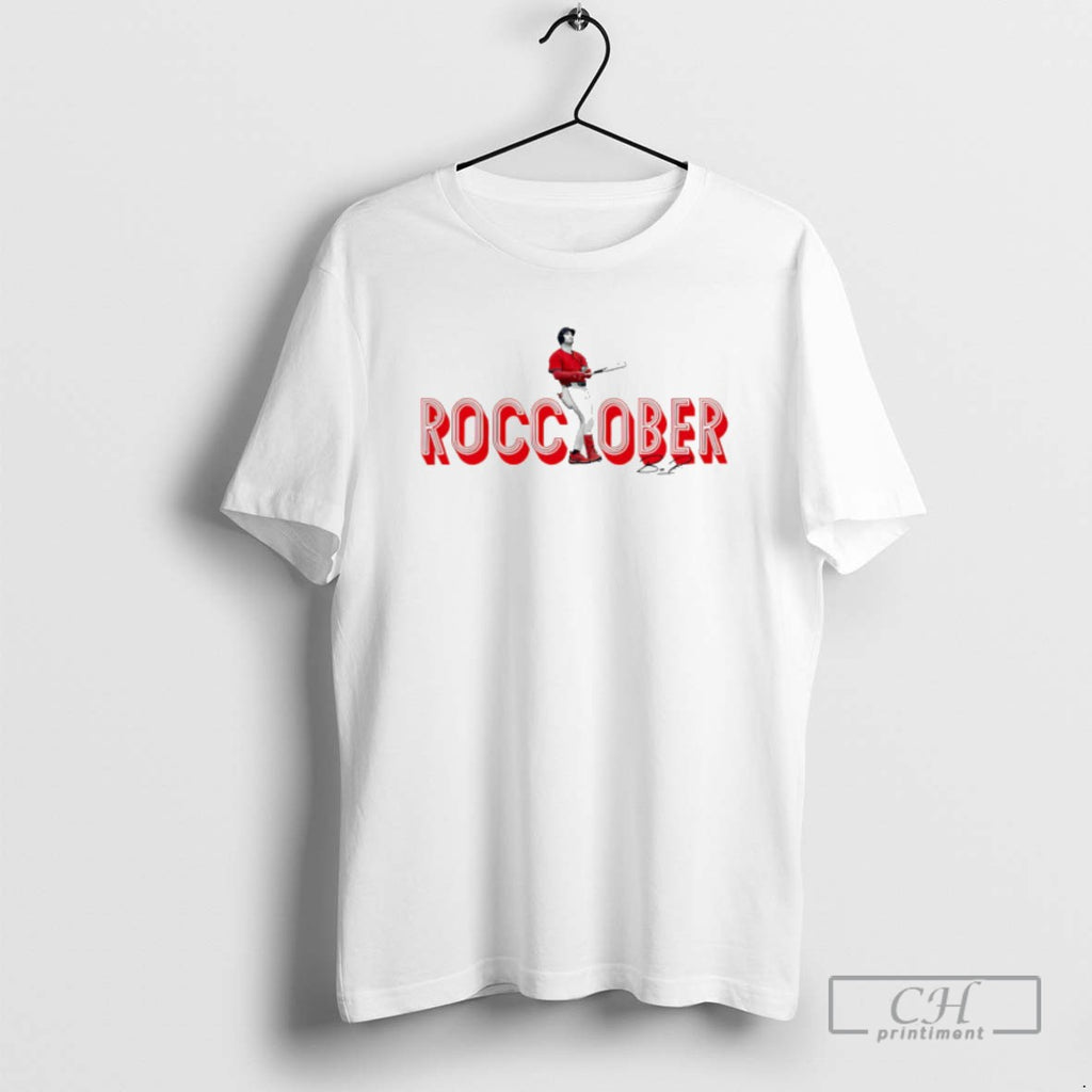 Brayan Rocchio Rocctober Cleveland Guardians Signature Art T Shirts