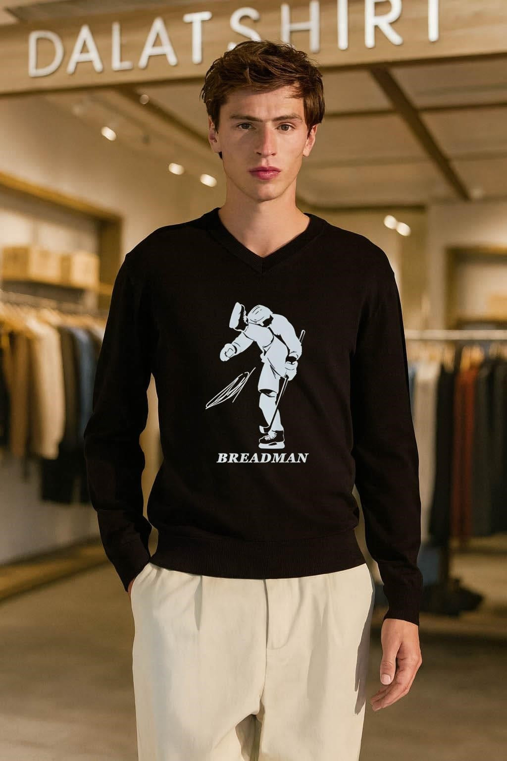 Breadman Artemi Panarin High Kick Celebration Signature Hockey shirt