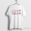 Breast Cancer Goose Pink Coquette Bow In October We Wear Pink T Shirts