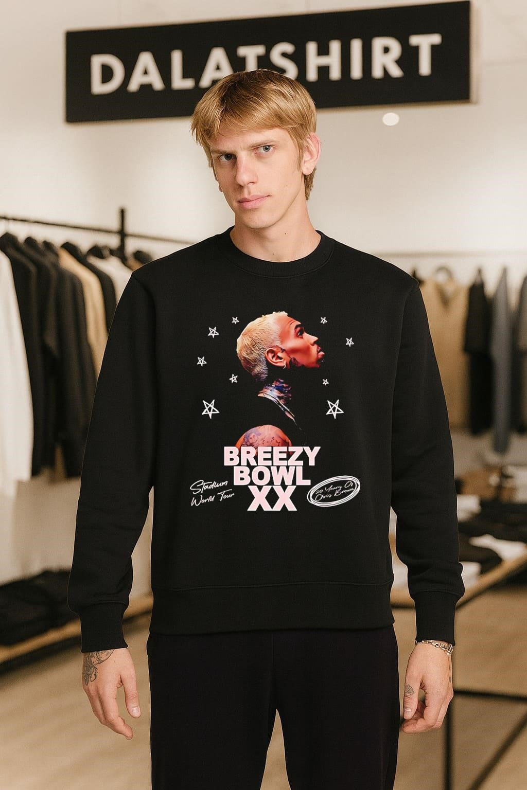 Breezy Bowl XX Stadium World Tour Chris Brown shirt