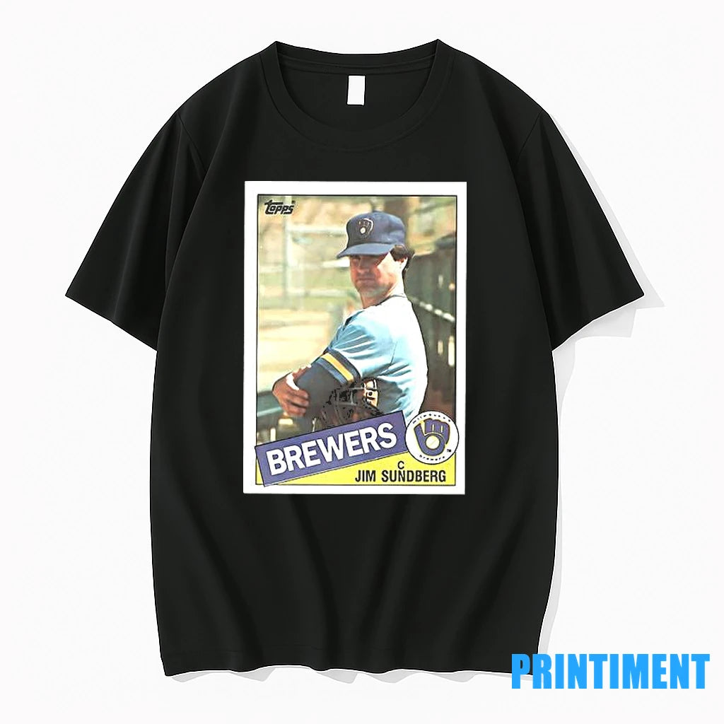 Brewers Jim Sundberg Tshirts Sweater