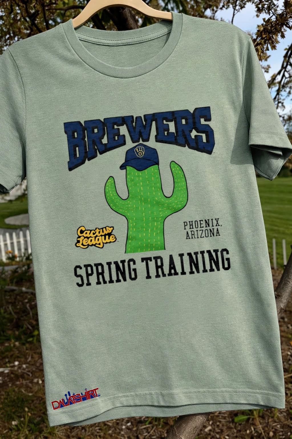 Brewers Phoenix Arizona Spring Training Cactus Hat shirt