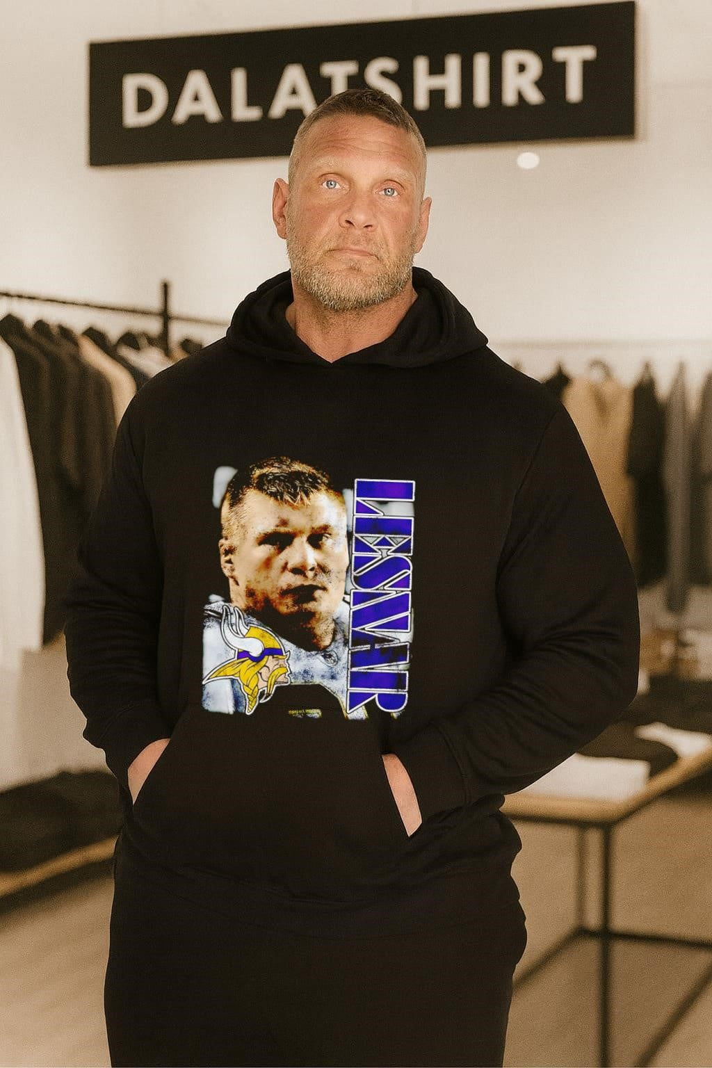 Brock Lesnar Minnesota Vikings Purple Text Portrait Football Logo shirt