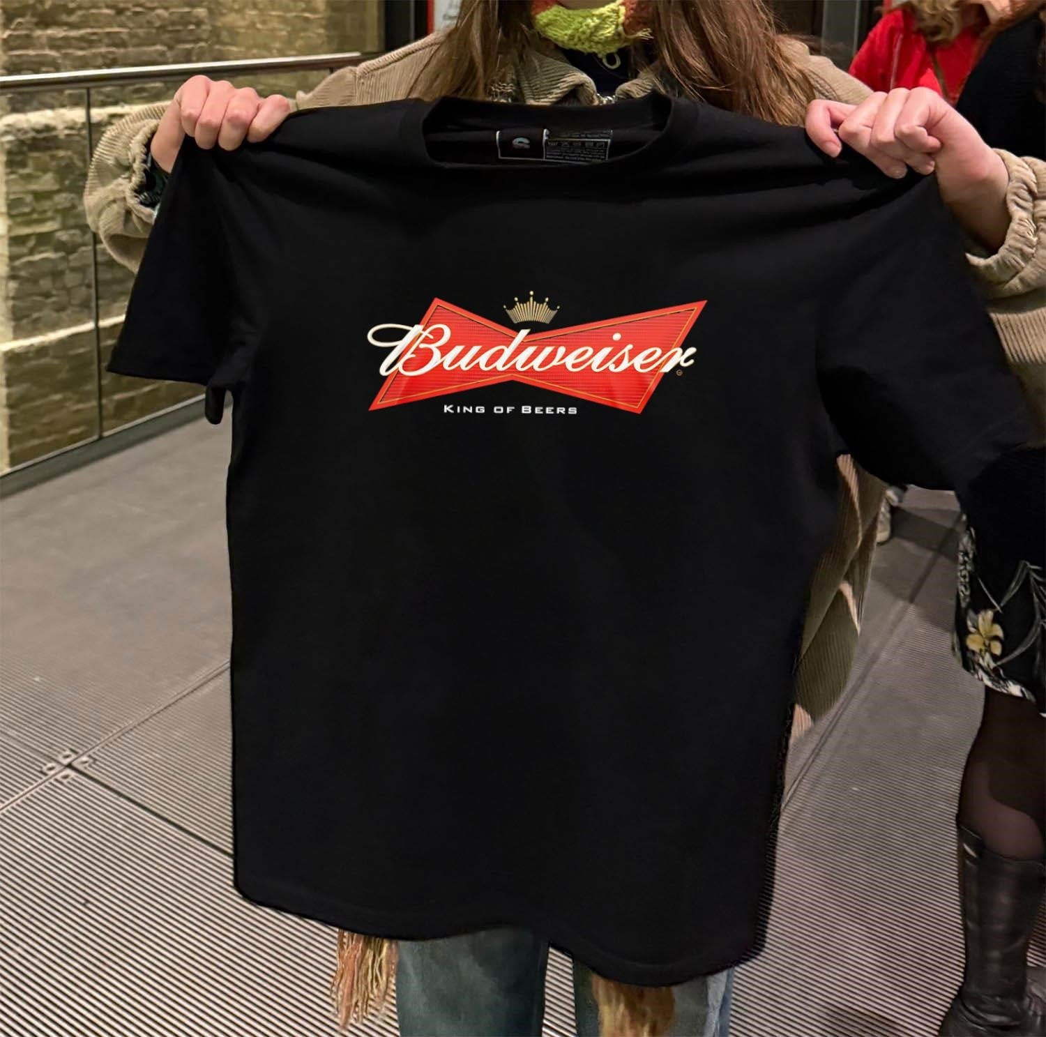 Budweiser King Of Beers Red Bowtie Logo Classic shirt