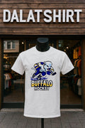 Buffalo Hockey Charging Bison Mascot shirt