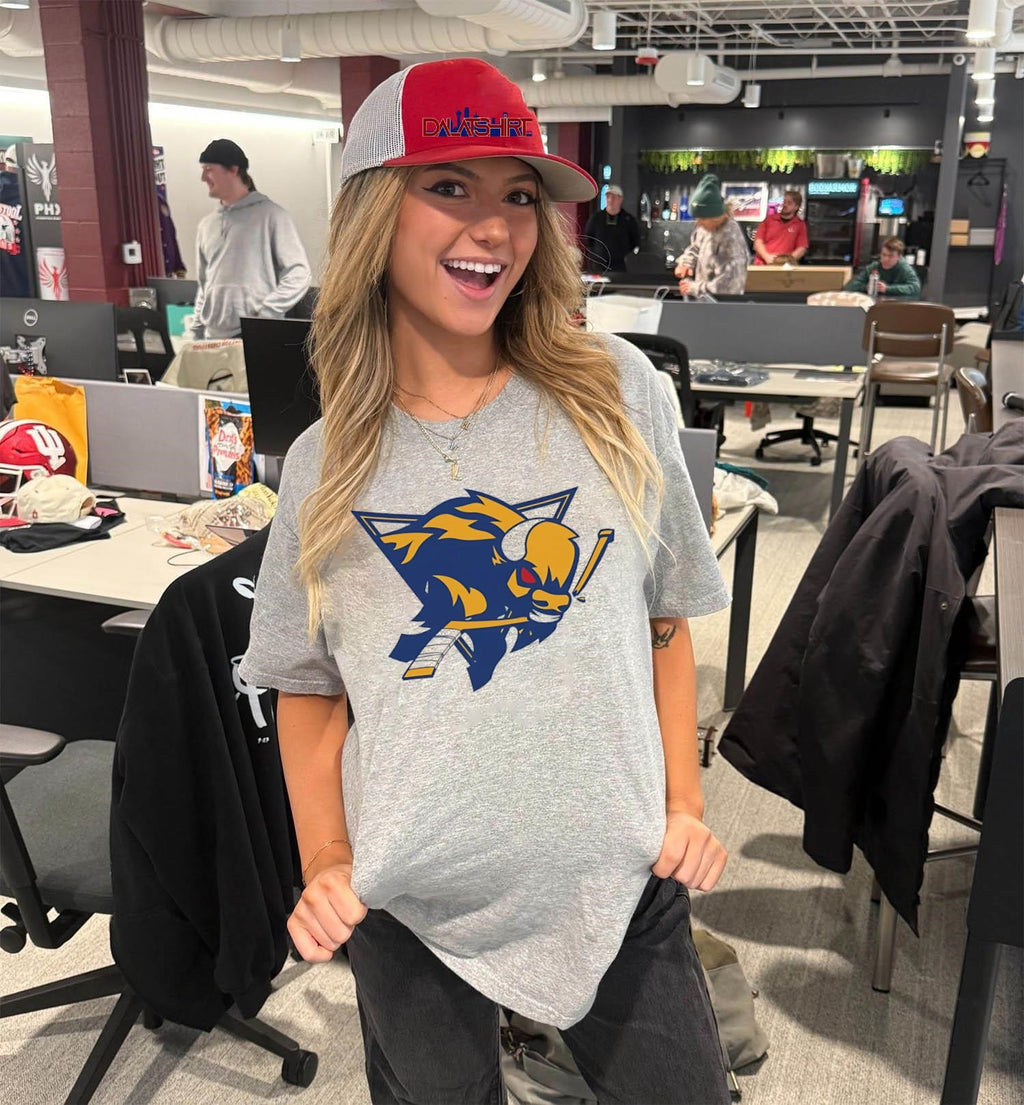 Buffalo Sabres Vintage Angry Goat Head Hockey Logo shirt