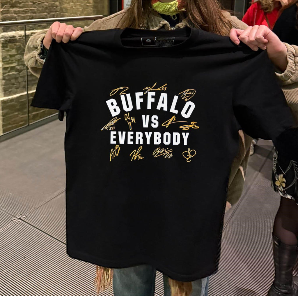 Buffalo Sabres vs Everybody signatures shirt