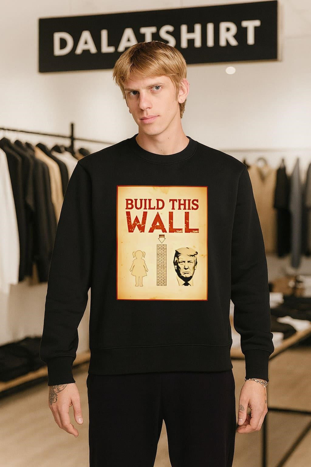 Build This Wall Anti Trump shirt