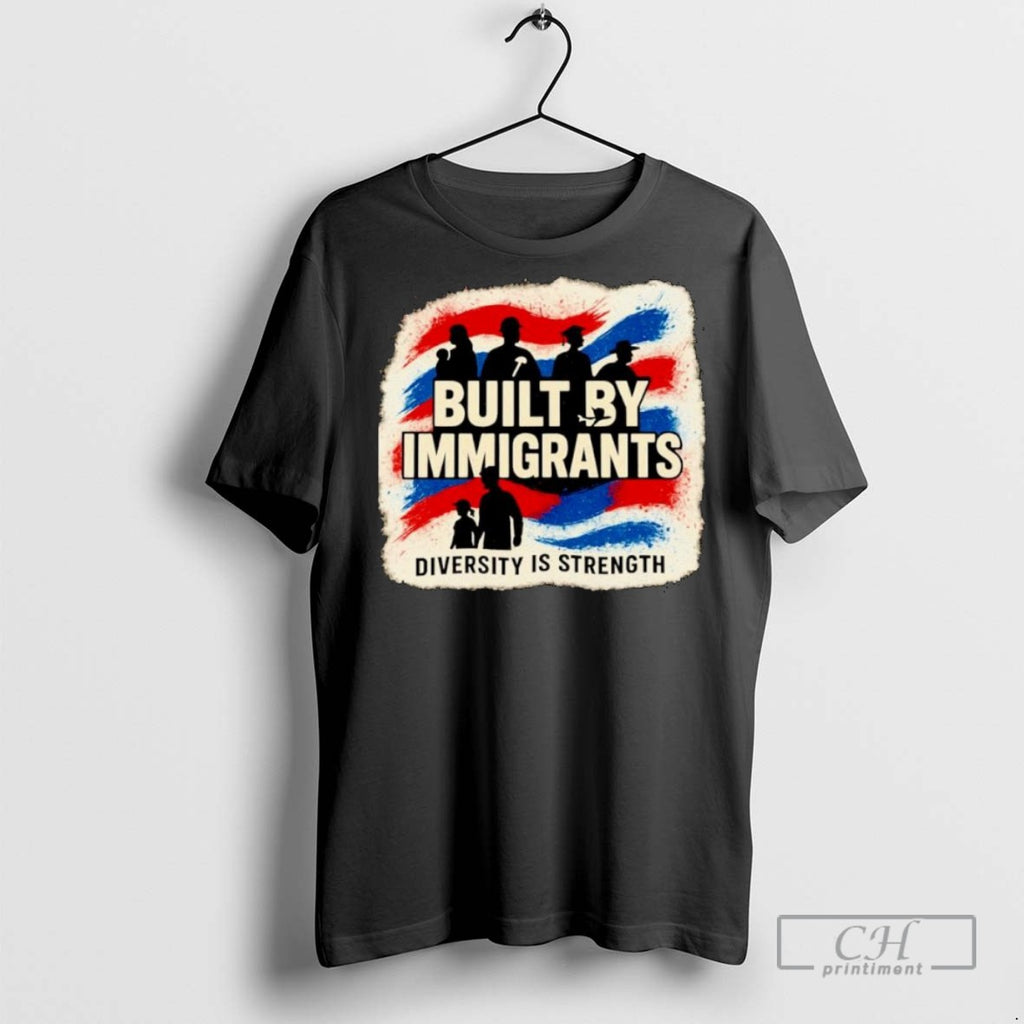 Built By Immigrants Diversity Is Strength Ornaments T Shirts