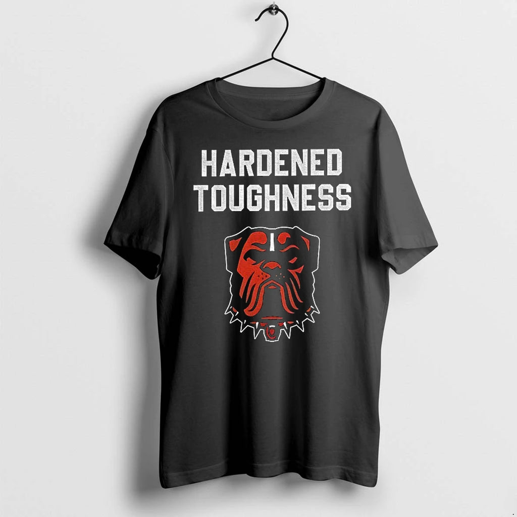 Bullmastiff Cleveland Browns Hardened Toughness Logo Tshirts Sweater