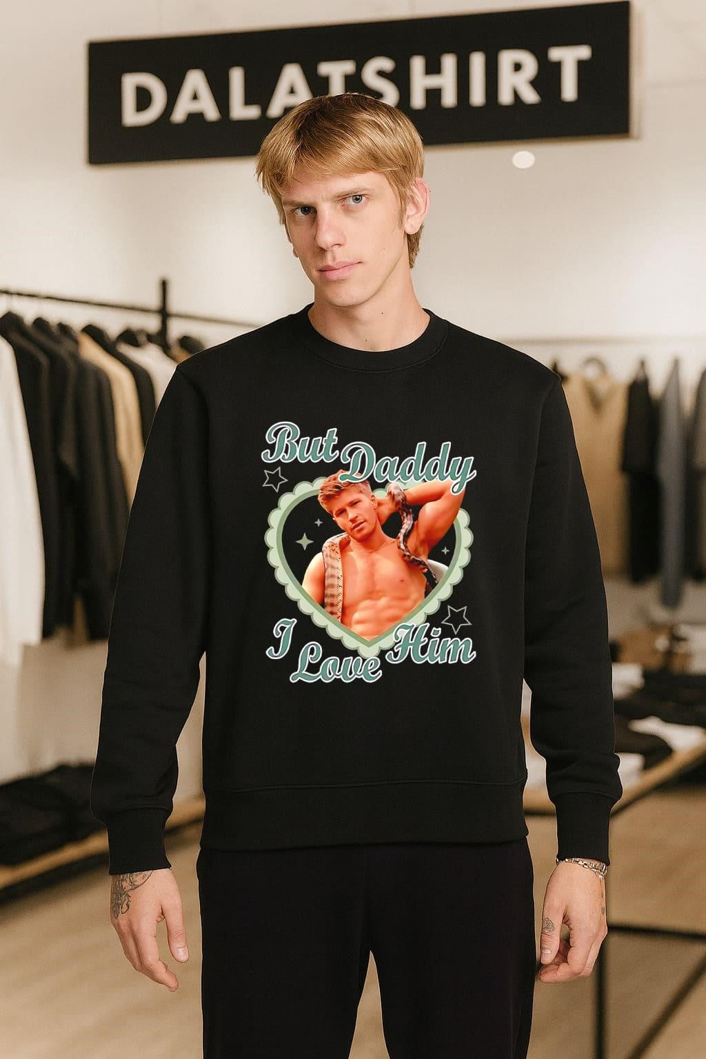 But Daddy I Love Him Robert Irwin Heart shirt