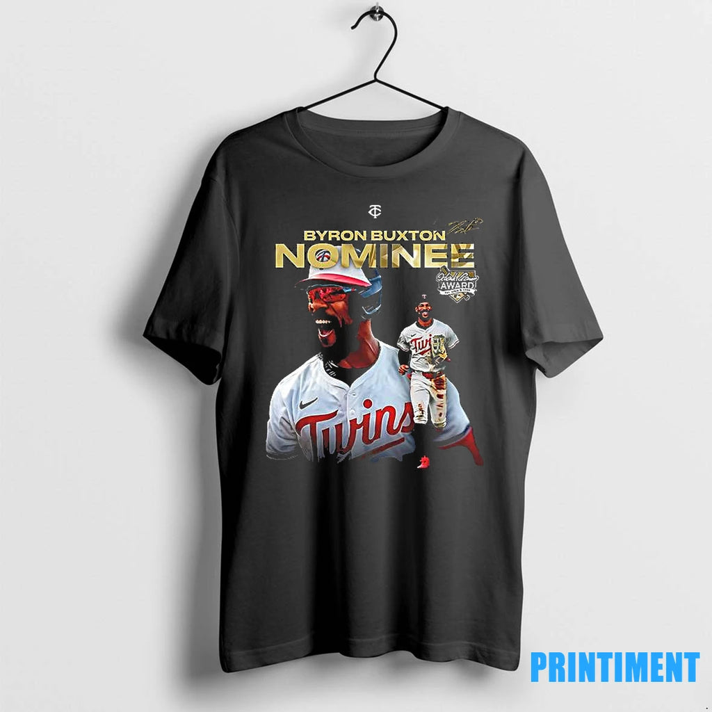 Byron Buxton Nominee Minnesota Twins Signature Tshirts Sweater