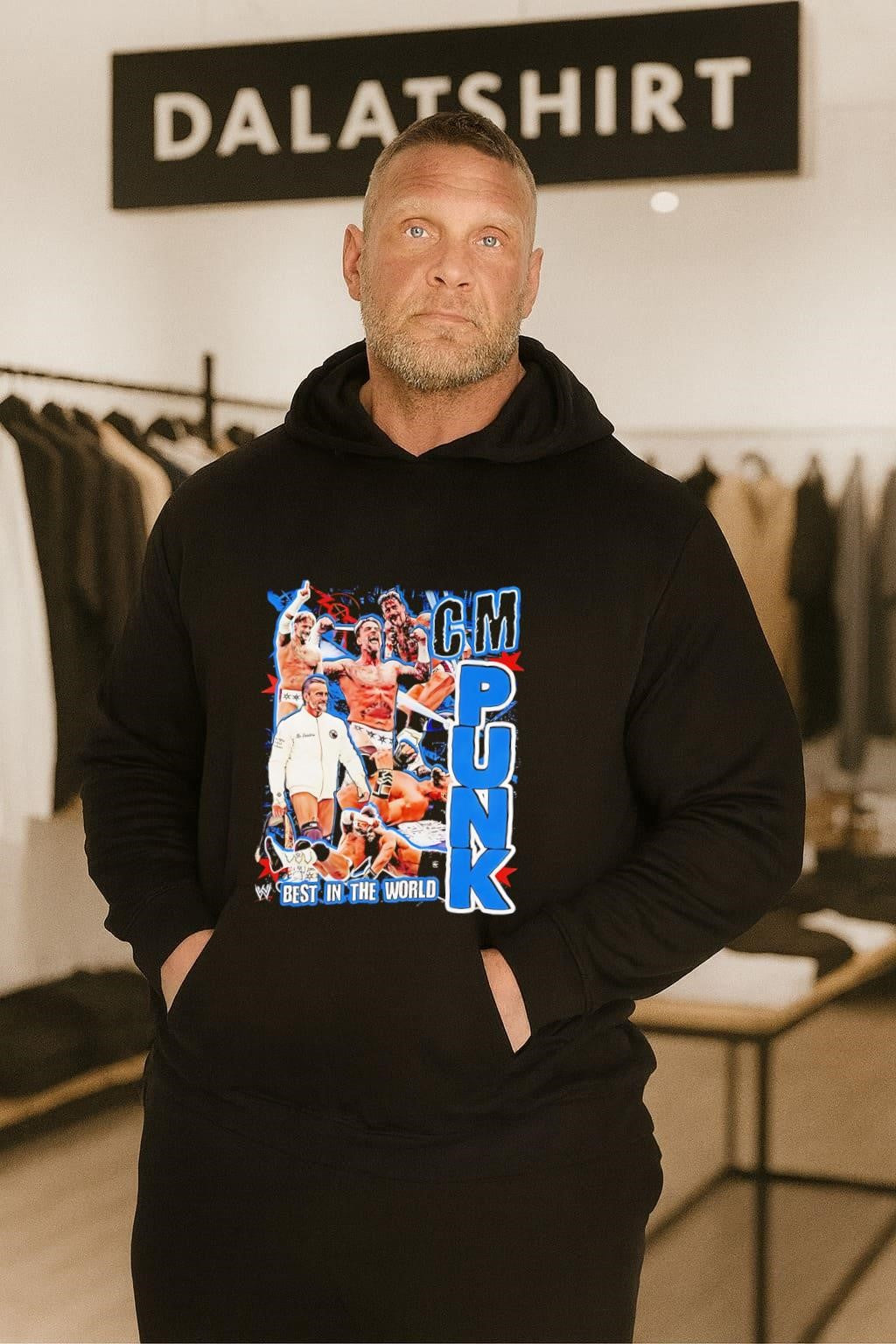 CM Punk Best In The World Pro Wrestling Collage shirt