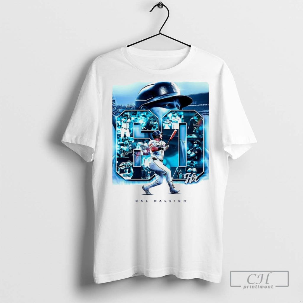 Cal Raleigh Seattle Mariners Mlb 60 Home Runs T Shirts