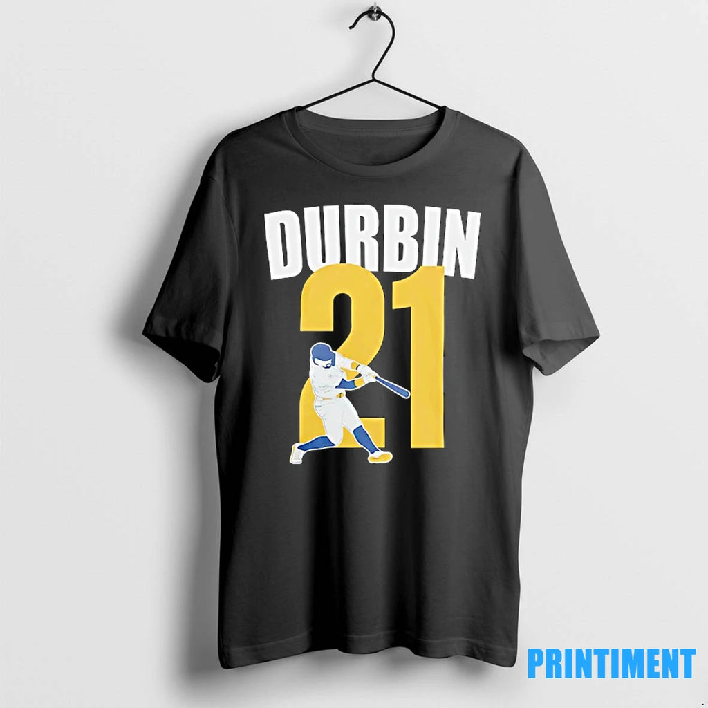Caleb Durbin 21 Milwaukee Brewers Baseball Tshirts Sweater