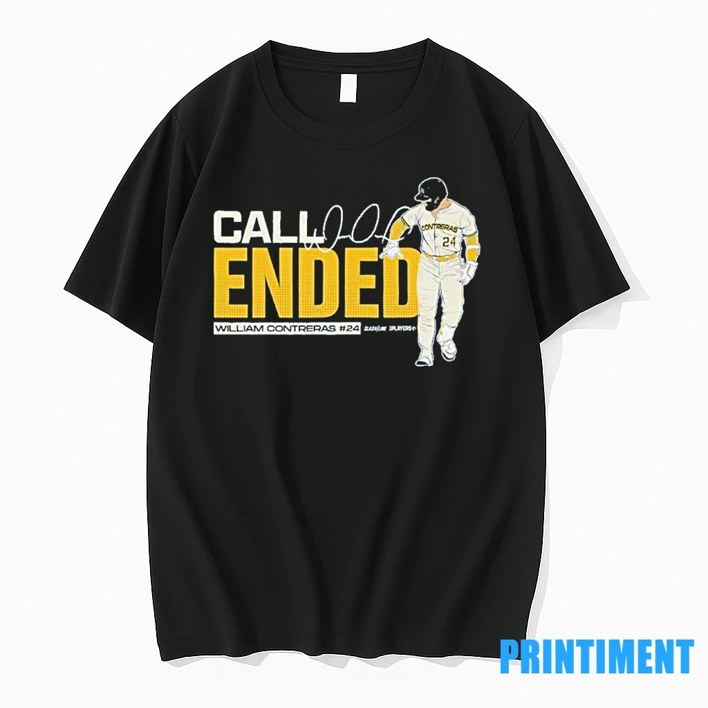 Call Ended William Contreras Brewers Tshirts Sweater