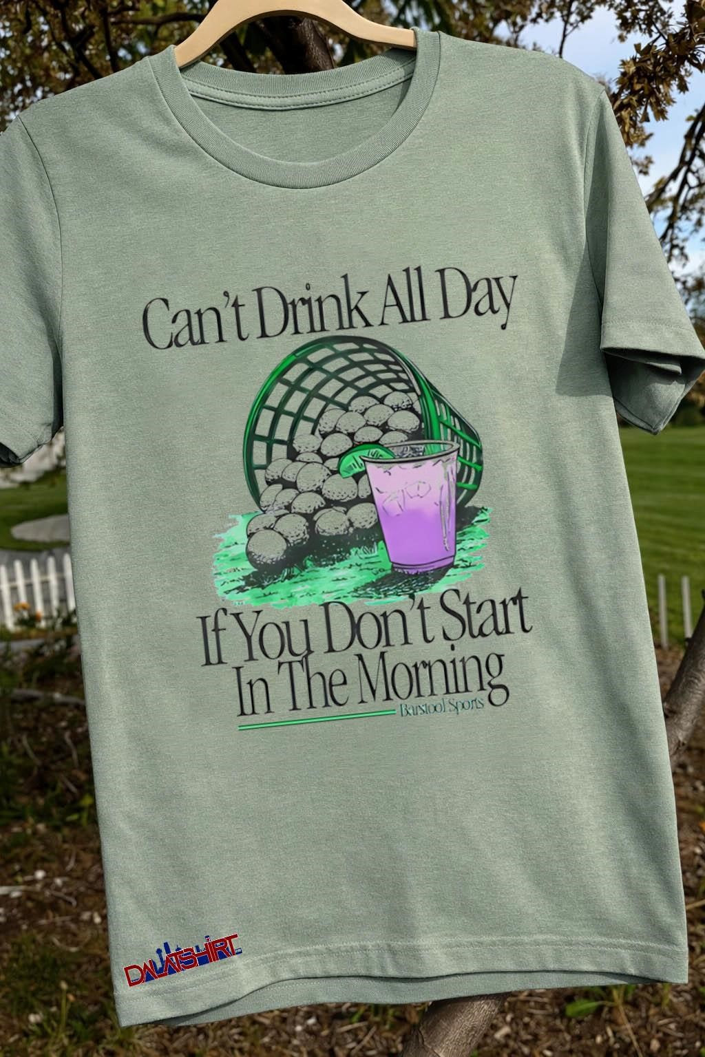 Can’t Drink All Day Golf Basket Drink shirt