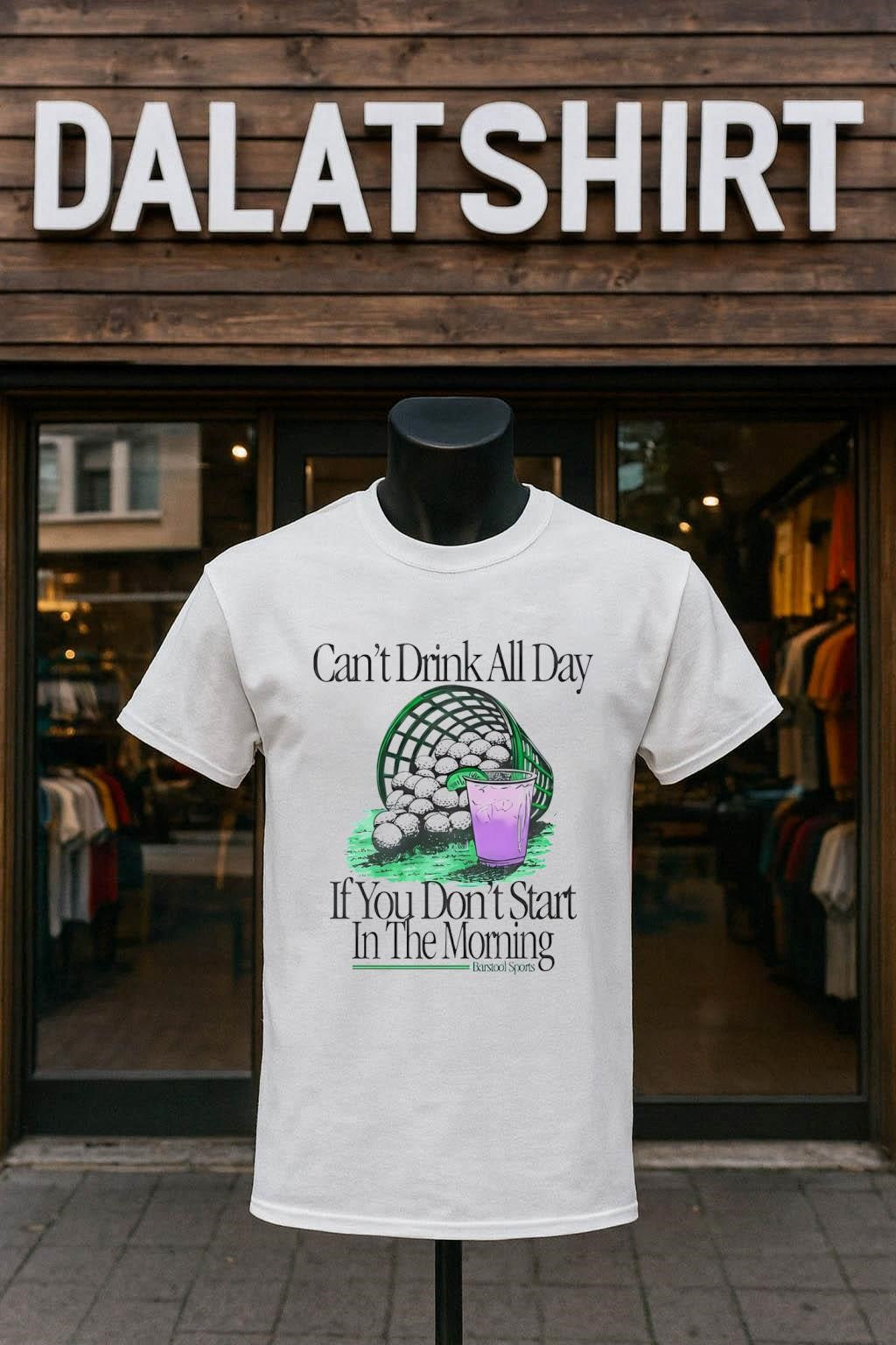 Can’t Drink All Day Golf Basket Drink shirt