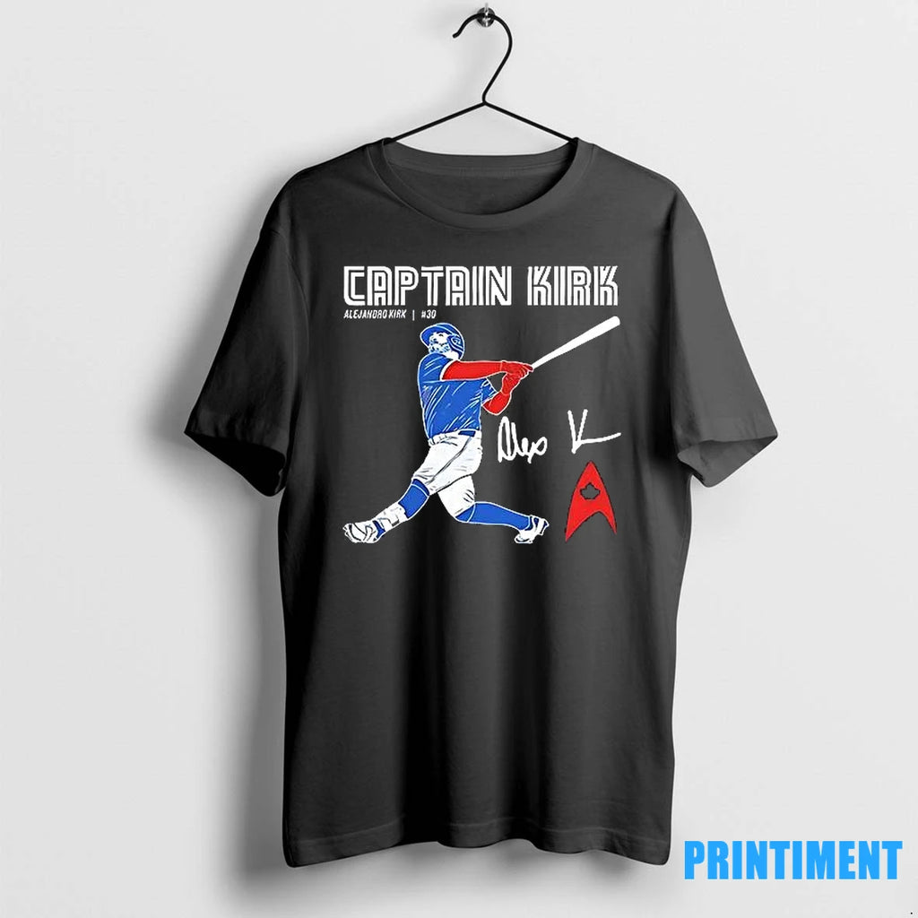 Captain Kirk Toronto Blue Jays Alejandro Kirk 30 Signature Tshirts Sweater