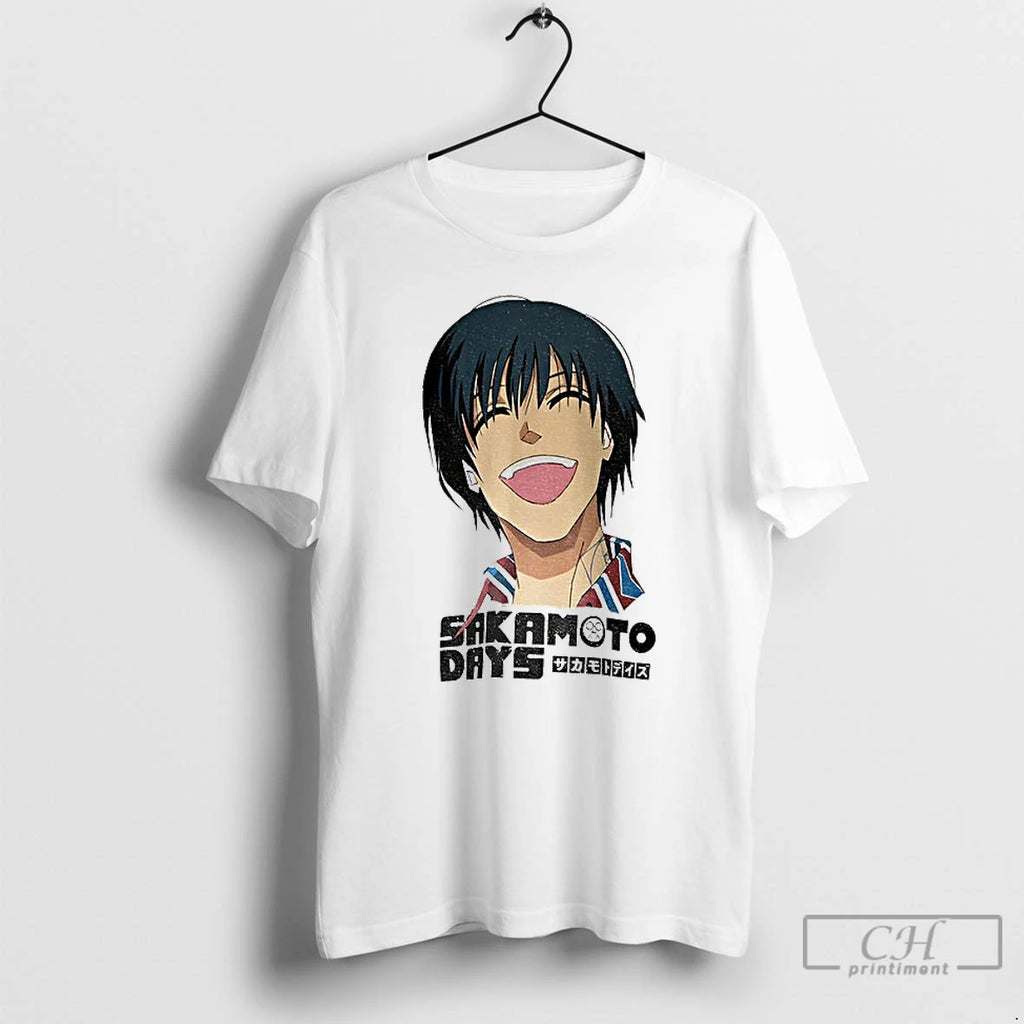 Carmelo Anthony Wearing Sakamoto Days Pork Bun T Shirts