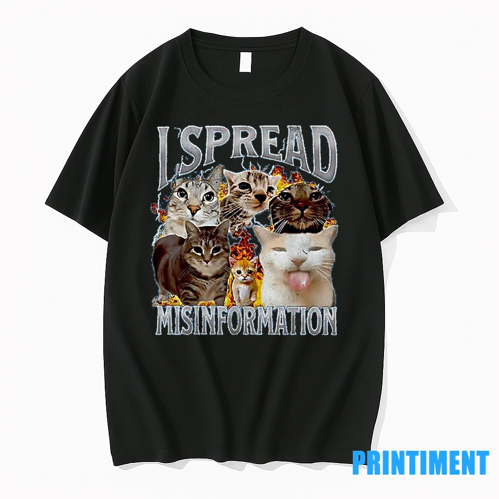 Cats I Spread Misinformation Tshirts Sweater