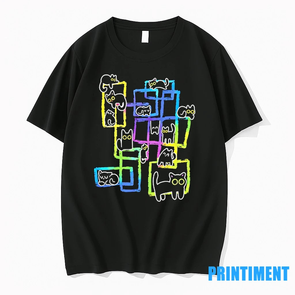 Cats In Rectangles Tshirts Sweater