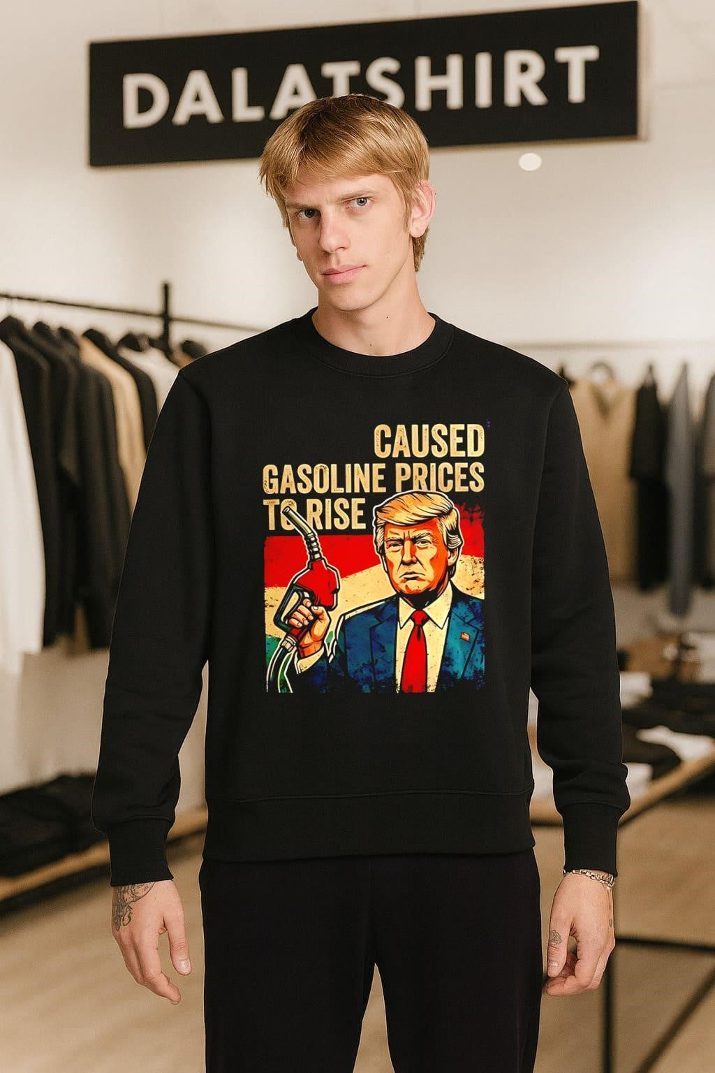Caused Gasoline Prices To Rise Donald Trump shirt