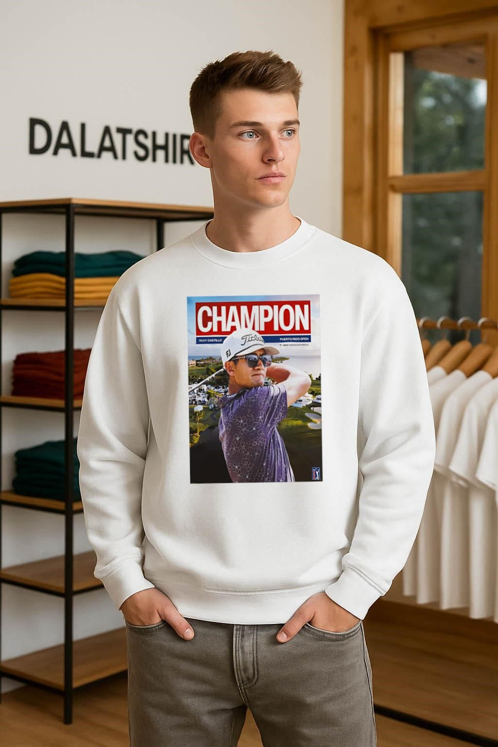 Champion Ricky Castillo Puerto Rico Open Golf Player shirt