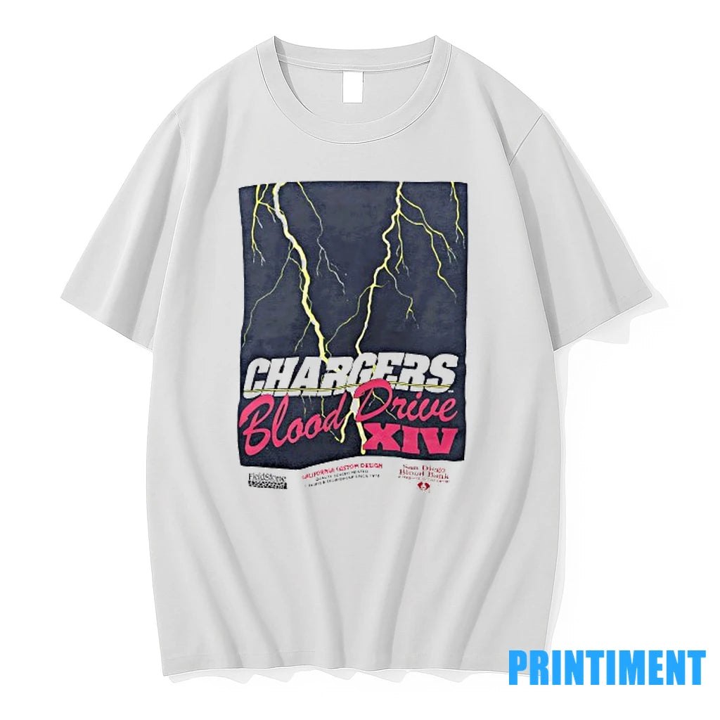 Chargers Blood Drive Xiv Lighting Tshirts Sweater