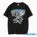 Charlotte Hornets Mascot Skeleton Burning Player Nba Tshirts Sweater