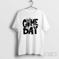 Checkered Bow Football Game Day T Shirts