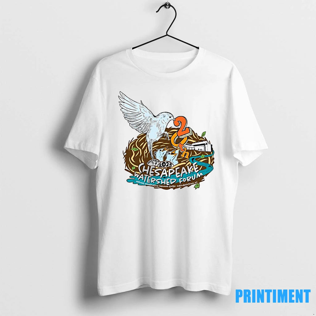 Chesapeake Watershed Forum 20th Anniversary 2025 Tshirts Sweater