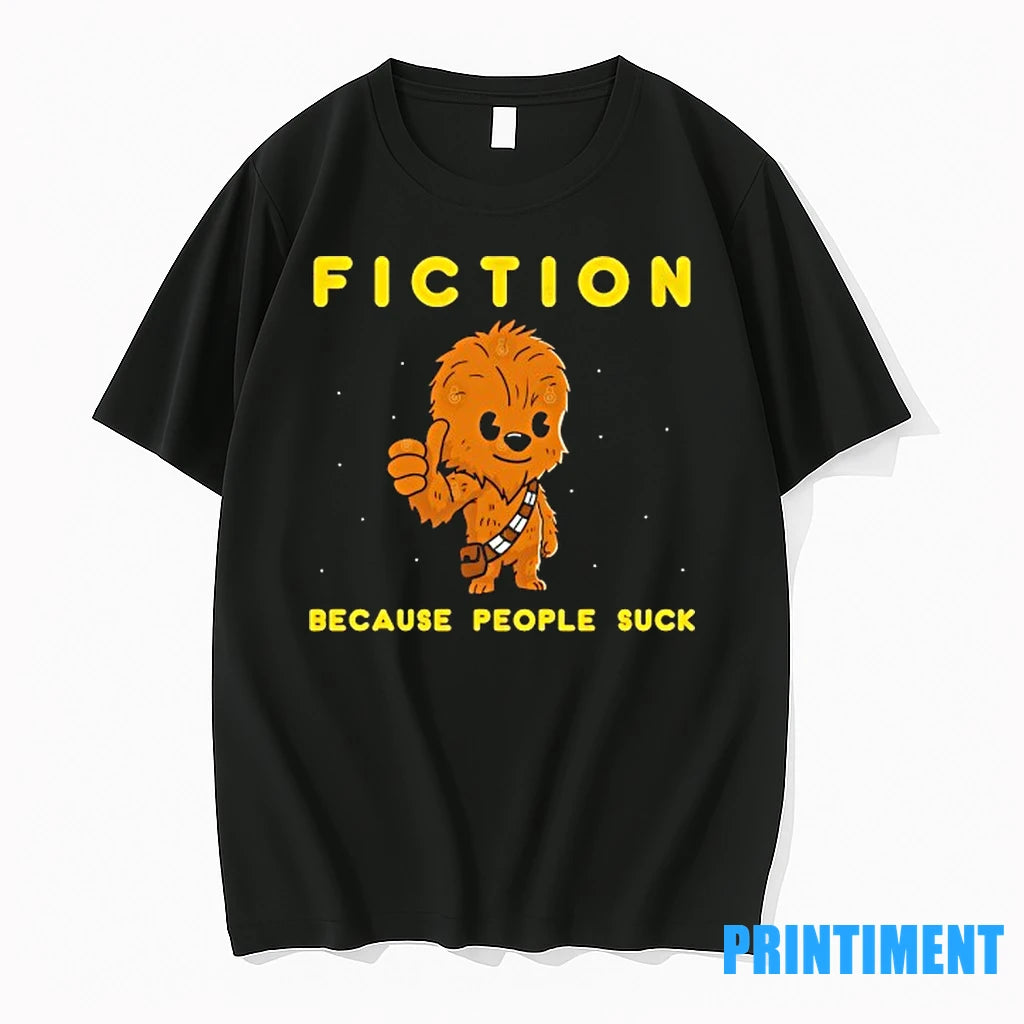 Chewbacca Fiction Because People Suck Tshirts Sweater