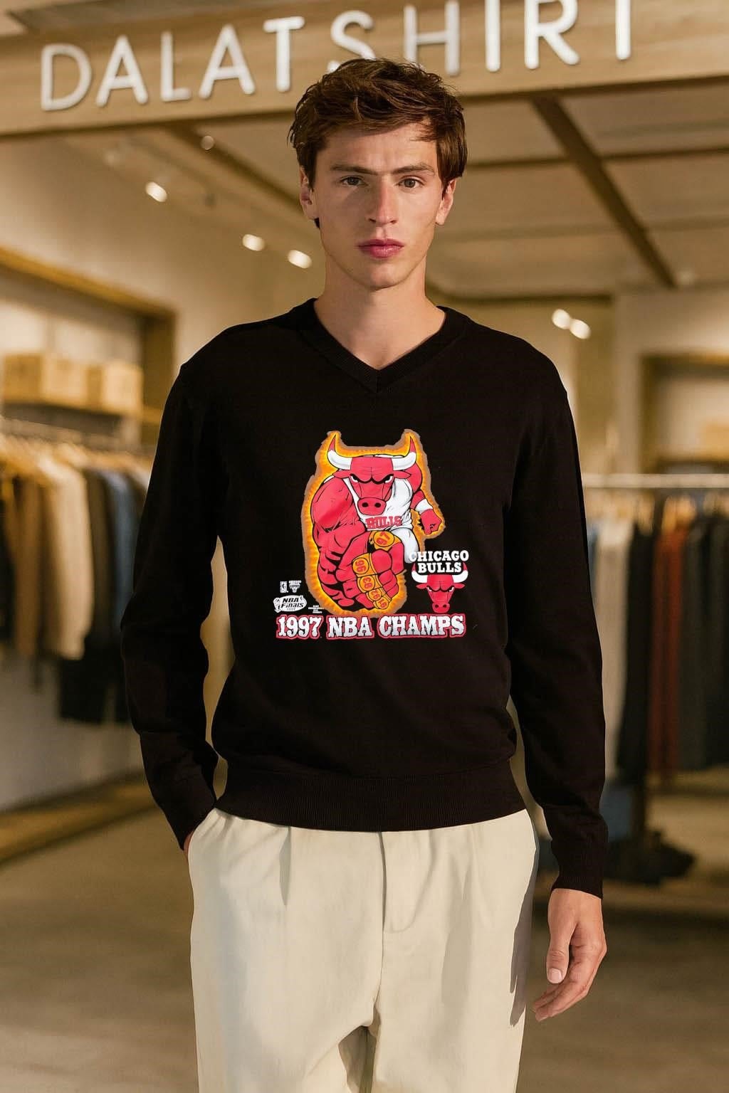 Chicago Bulls 1991 NBA Finals 1997 NBA Champs shirt