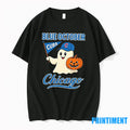 Chicago Cubs Blue October Ghost Pumpkin Halloween Tshirts Sweater