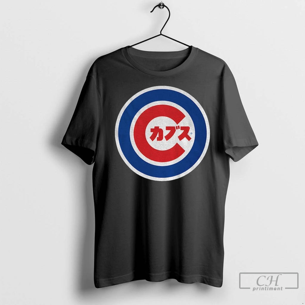 Chicago Cubs Japanese Mlb Baseball 2025 Logo T Shirts