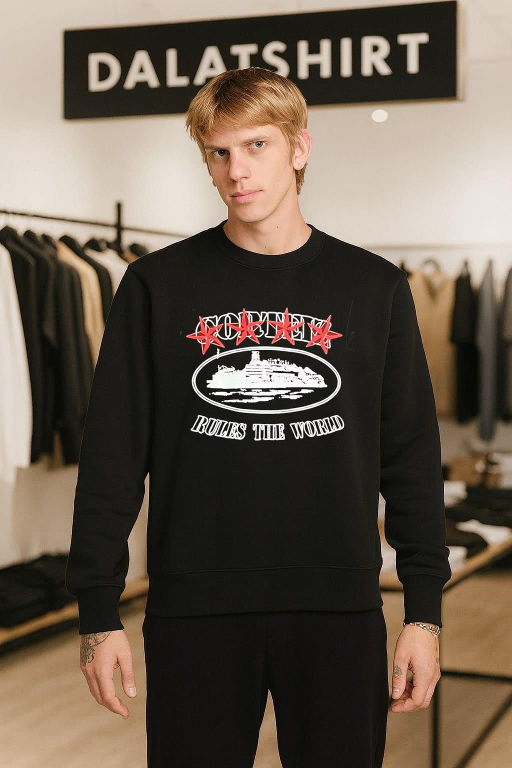 Chicago Rules The World Skyline Red Stars shirt